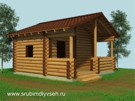 Эскиз бани 5 х 6